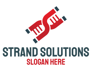 Strand - DNA Strand Magnets logo design