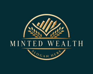 Wealth Trading Arrow logo design