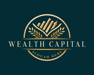 Wealth Trading Arrow logo design