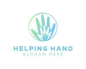 Helping Hand Organization logo design