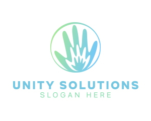 United - Helping Hand Organization logo design
