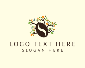 Coffee Beans - Organic Coffee Bean logo design