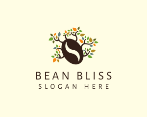 Bean - Organic Coffee Bean logo design