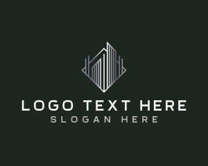 Abstract - Hotel Tower Architecture logo design