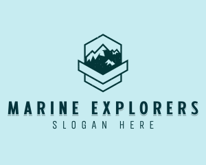 Mountain Climbing Explorer logo design