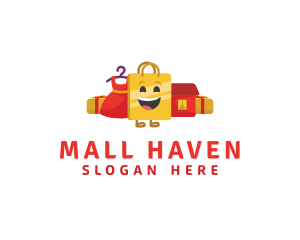 Shopping Mall Bag logo design