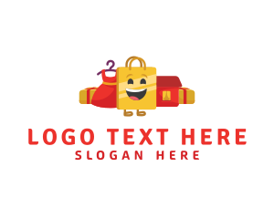 Gift - Shopping Mall Bag logo design