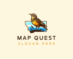 Montana Wildlife Bird logo design