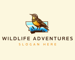 Montana Wildlife Bird logo design