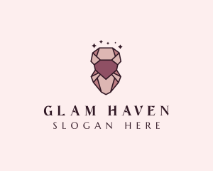 Glam - Glam Crystal Diamond logo design