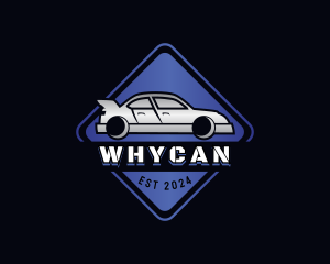 Sedan Car Parking  Logo