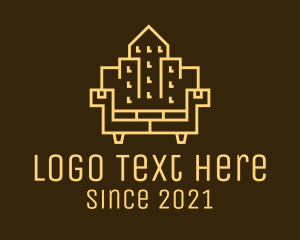 Chair - City Building Sofa logo design