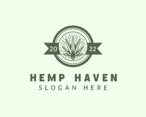 Cannabis Oil Farm logo design