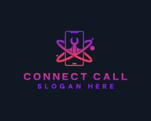 Phone - Cyber Tech Phone logo design