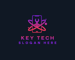 Cyber Tech Phone logo design