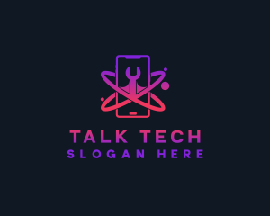 Phone - Cyber Tech Phone logo design