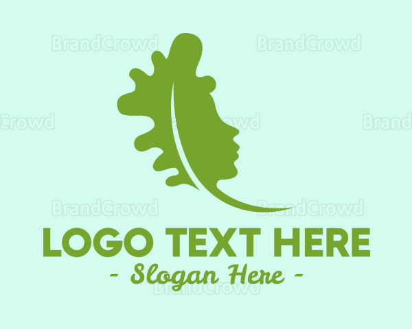 Leaf Face Beauty Logo