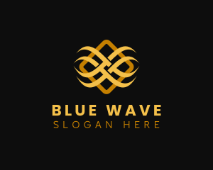 Luxury Wave Pattern logo design