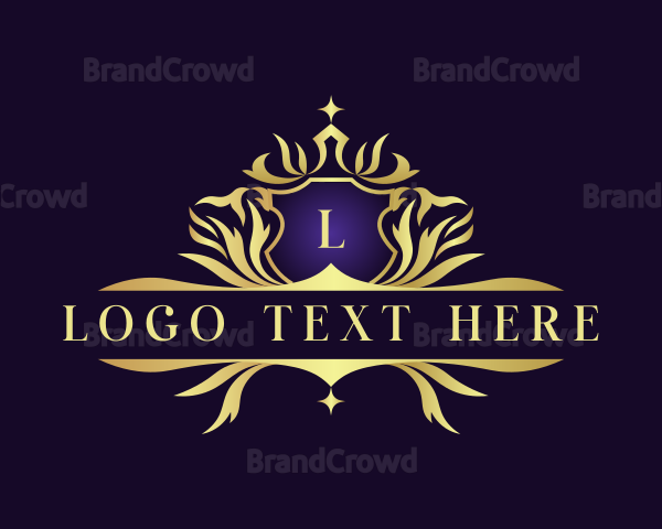 Luxury Royalty Crest Decorative Logo