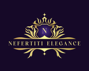 Luxury Royalty Crest Decorative logo design