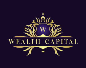 Luxury Royalty Crest Decorative logo design