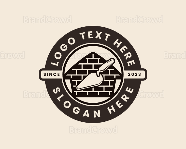 Brick House Construction Logo