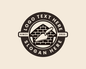 Tradesman - Brick House Construction logo design