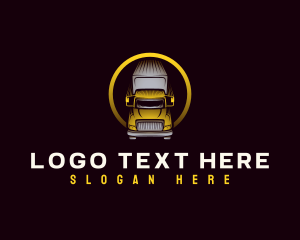 Company - Freight Truck Logistics logo design