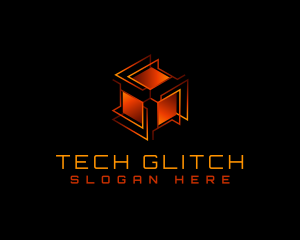 Tech Box Cube logo design