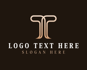 Premium - Professional Company Letter T logo design