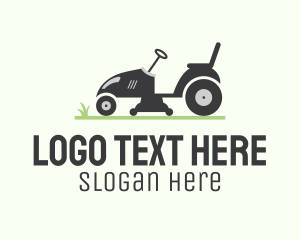 Grass Lawn Mower  Logo