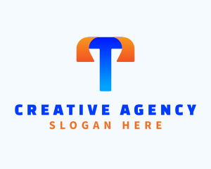 Agency - Gradient Creative Agency logo design