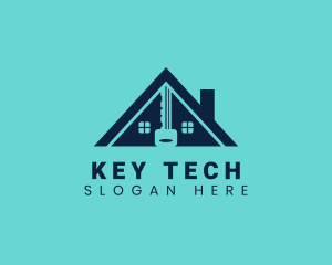 House Key Real Estate logo design