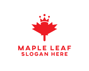 Toronto - Crown Maple Leaf logo design