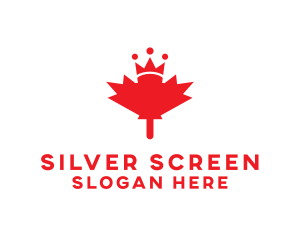 Quebec - Crown Maple Leaf logo design