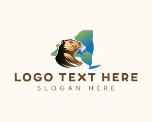 Animal - New York Beaver Animal logo design