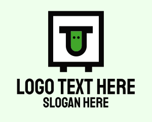 Courier Service - Square Box Sheep logo design