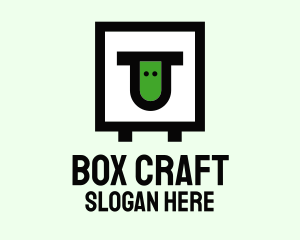 Box - Square Box Sheep logo design