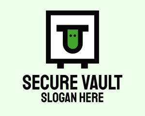 Vault - Square Box Sheep logo design