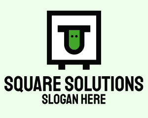 Square Box Sheep logo design