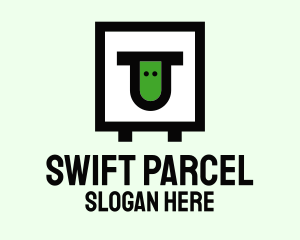 Parcel - Square Box Sheep logo design