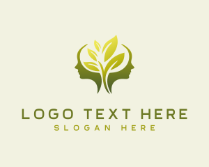 Plant - Psychology Mental Wellness logo design