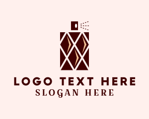 Perfumer - Cologne Scent Bottle logo design