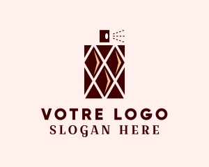 Cologne Scent Bottle  Logo