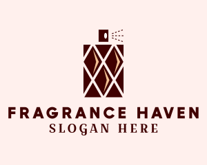 Scent - Cologne Scent Bottle logo design