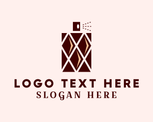 Cologne Scent Bottle  Logo