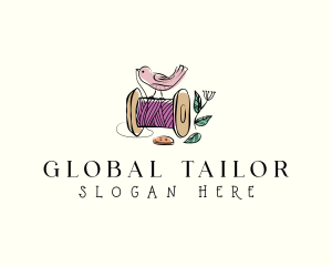 Thread Bird Tailoring logo design