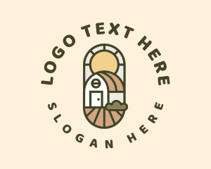 Shed - Homestead Rural Farmhouse logo design