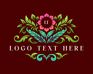 Elegant - Luxury Flower Boutique logo design