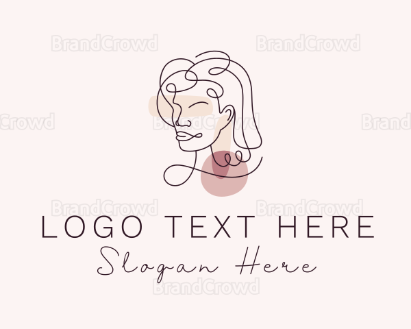 Fashion Woman Jewelry Logo